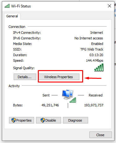 Wi-Fi passwords
